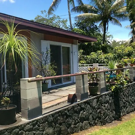 Mediteranean Style Ohana Rental / Garden Bungalow In Pahoa Honolulu Landing Exterior photo